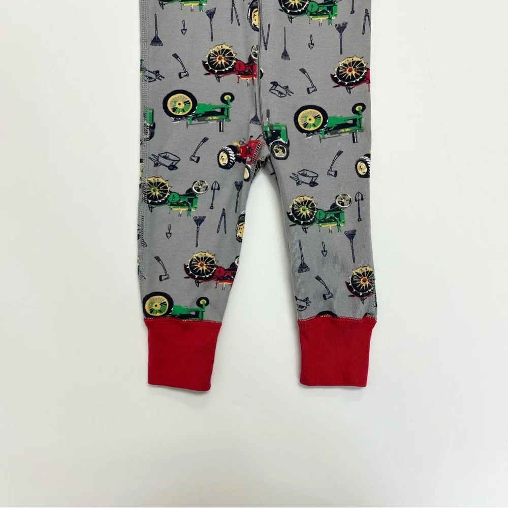 Hanna Andersson Farm Print Zip Sleeper 70 cm